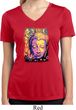 Psychedelic Buddha Ladies Moisture Wicking V-neck Shirt