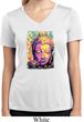 Psychedelic Buddha Ladies Moisture Wicking V-neck Shirt