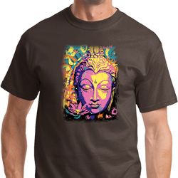 Psychedelic Buddha Mens Yoga Shirts