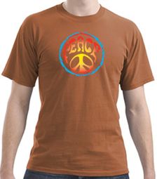 PSYCHEDELIC PEACE 100% Cotton Pigment Dyed Adult T-shirt PSYCHEDELIC PEACE 100% Cotton Pigment Dyed Adult T-shirt