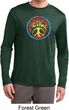 Psychedelic Peace Mens Dry Wicking Long Sleeve Shirt