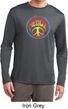 Psychedelic Peace Mens Dry Wicking Long Sleeve Shirt
