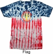 Psychedelic Peace Patriotic Tie Dye Shirt