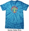 Psychedelic Peace Spider Tie Dye Shirt