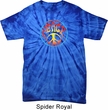 Psychedelic Peace Spider Tie Dye Shirt
