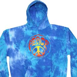 Psychedelic Peace Tie Dye Hoodie Psychedelic Peace Tie Dye Hoodie