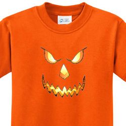 Pumpkin Head Kids Halloween Shirts
