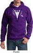 Purple Tuxedo Hoodie