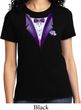 Purple Tuxedo Ladies Shirt