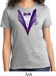 Purple Tuxedo Ladies Shirt