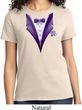 Purple Tuxedo Ladies Shirt