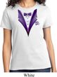Purple Tuxedo Ladies Shirt