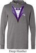 Purple Tuxedo Lightweight Hoodie Tee