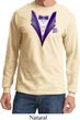 Purple Tuxedo Long Sleeve Shirt