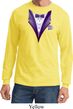 Purple Tuxedo Long Sleeve Shirt