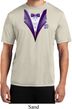 Purple Tuxedo Mens Moisture Wicking Shirt
