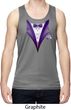 Purple Tuxedo Mens Moisture Wicking Tanktop