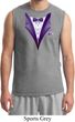 Purple Tuxedo Mens Muscle Shirt