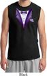 Purple Tuxedo Mens Muscle Shirt