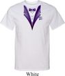 Purple Tuxedo Mens Tall Shirt