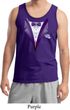 Purple Tuxedo Mens Tank Top