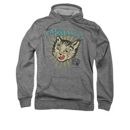 Puss N Boots Hoodie Cat's Pajamas Athletic Heather Sweatshirt Hoody