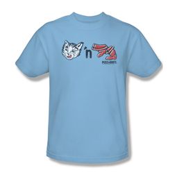 Puss N Boots Shirt Characters Light Blue T-Shirt