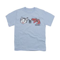 Puss N Boots Shirt Kids Characters Light Blue T-Shirt