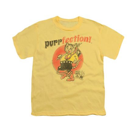 Puss N Boots Shirt Kids Purrfection Banana T-Shirt