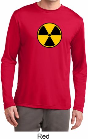 Radiation Mens Dry Wicking Long Sleeve Shirt