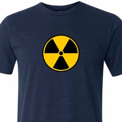 Radiation Mens Tri Blend Crewneck Shirt Radiation Mens Tri Blend Crewneck Shirt
