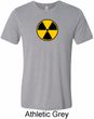 Radiation Mens Tri Blend Crewneck Shirt