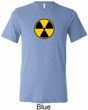 Radiation Mens Tri Blend Crewneck Shirt