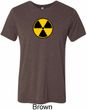 Radiation Mens Tri Blend Crewneck Shirt