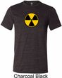 Radiation Mens Tri Blend Crewneck Shirt