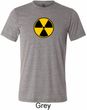 Radiation Mens Tri Blend Crewneck Shirt