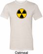 Radiation Mens Tri Blend Crewneck Shirt