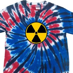 Radiation Patriotic Tie Dye Shirt Radiation Patriotic Tie Dye Shirt