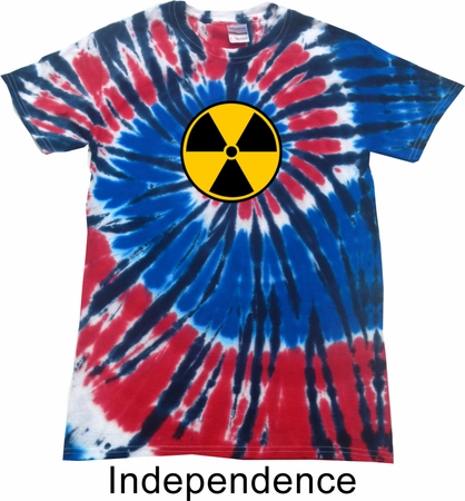 Radiation Patriotic Tie Dye Shirt