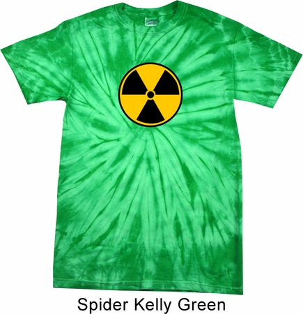 Radiation Spider Tie Dye Shirt