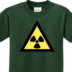 Radioactive Triangle Kids Fallout Shirts