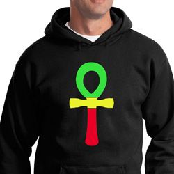 Rasta Ankh Hoodie Rasta Ankh Hoodie