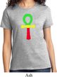 Rasta Ankh Ladies Shirt