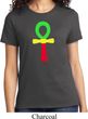 Rasta Ankh Ladies Shirt
