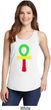 Rasta Ankh Ladies Tank Top