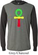 Rasta Ankh Lightweight Hoodie Tee