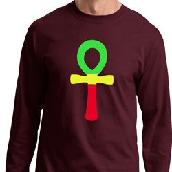 Rasta Ankh Long Sleeve Shirt Rasta Ankh Long Sleeve Shirt