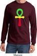 Rasta Ankh Long Sleeve Shirt