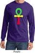 Rasta Ankh Long Sleeve Shirt