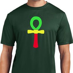 Rasta Ankh Mens Moisture Wicking Shirt Rasta Ankh Mens Moisture Wicking Shirt